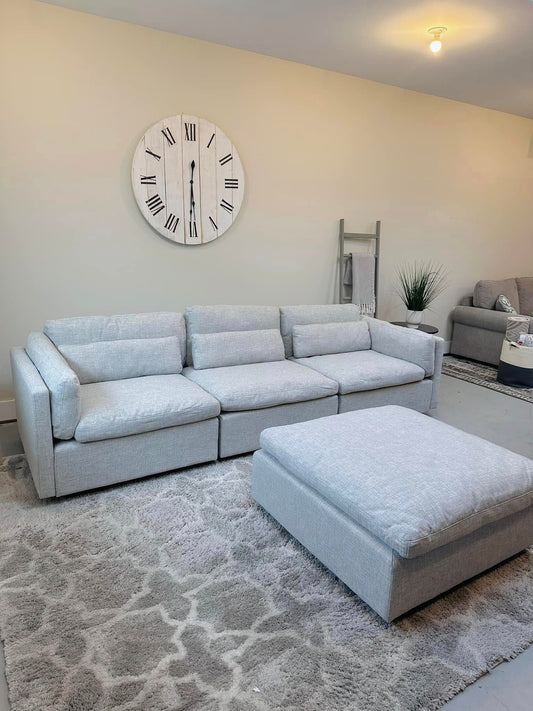 DENVER Cloud Sofa With Ottoman