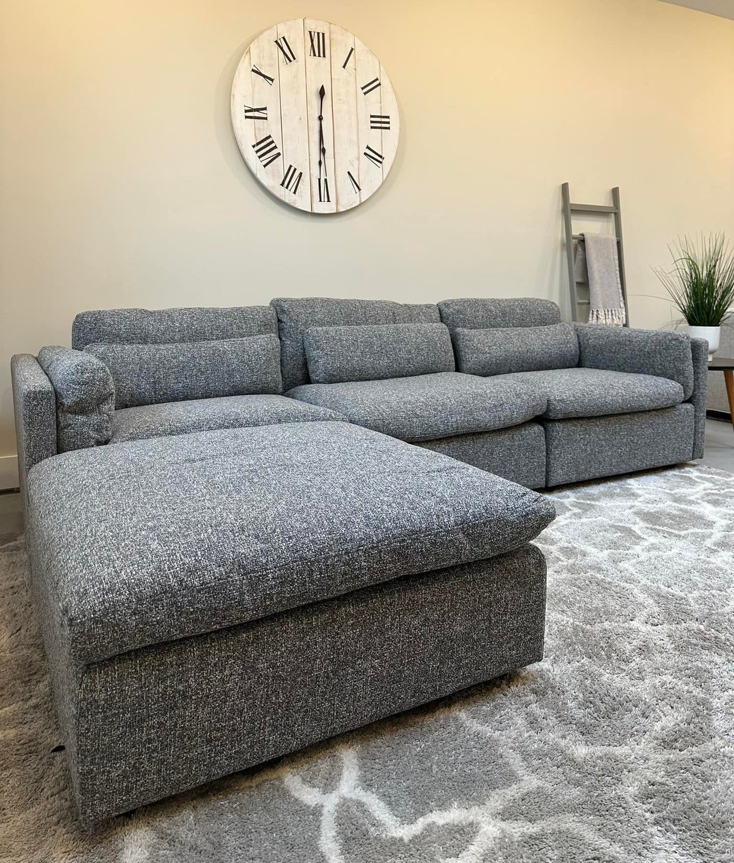DENVER Cloud Sofa With Ottoman
