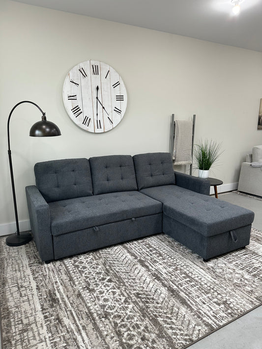Queen sectional sleeper