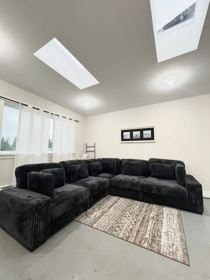 HUDSON 5-Piece Thick Corduroy Modular Sectional