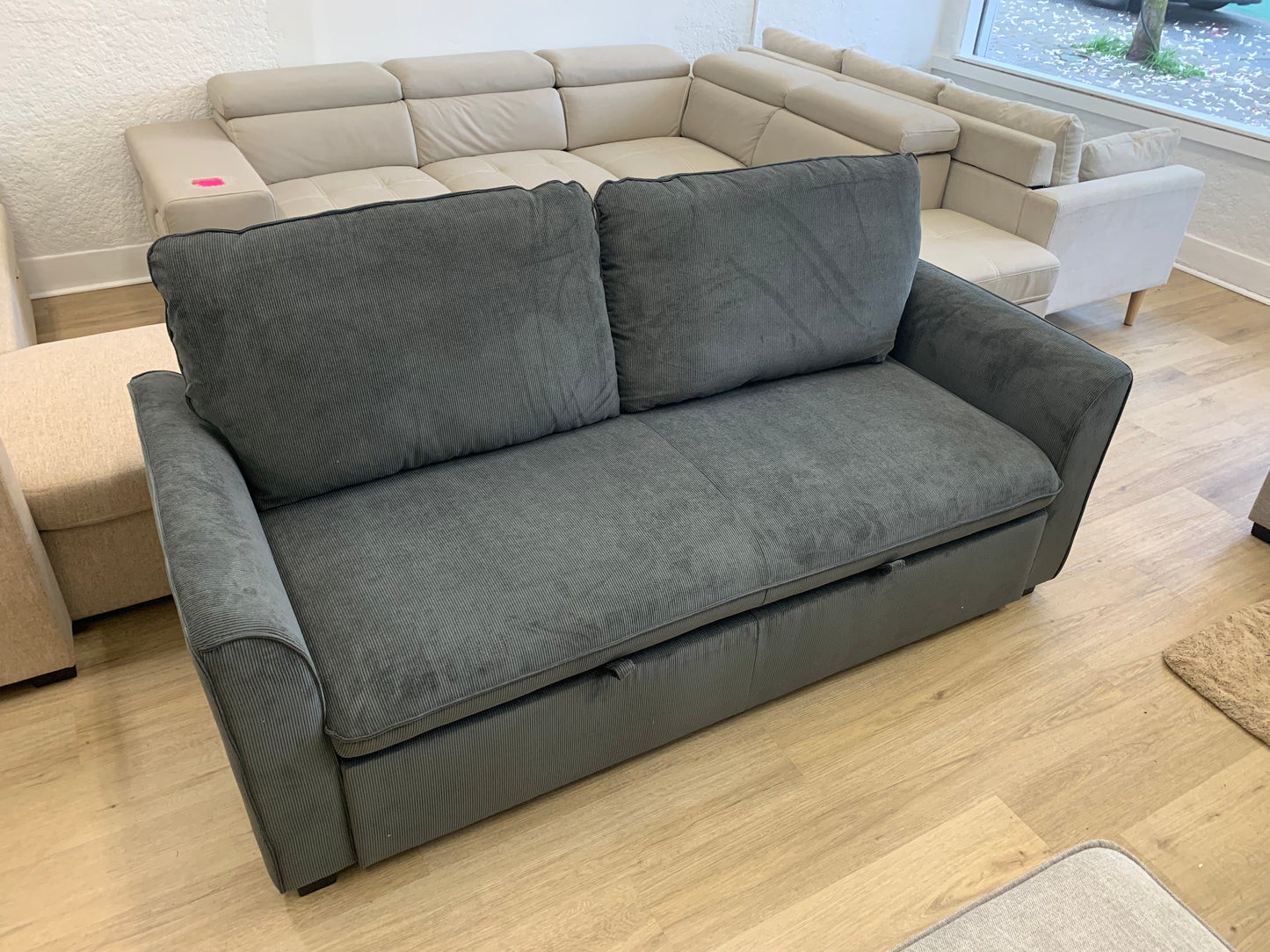 BAXTER Two-Seater Pullout Sofa Bed