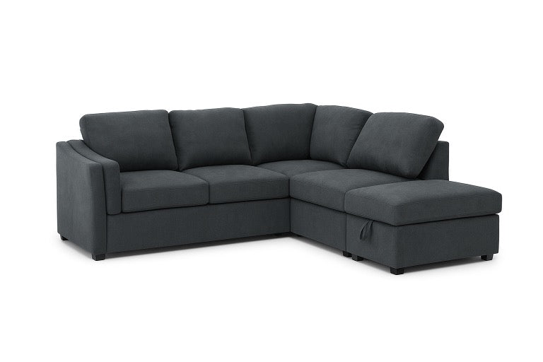 HARLOW Sleeper Sectional w/ Ottoman Storage